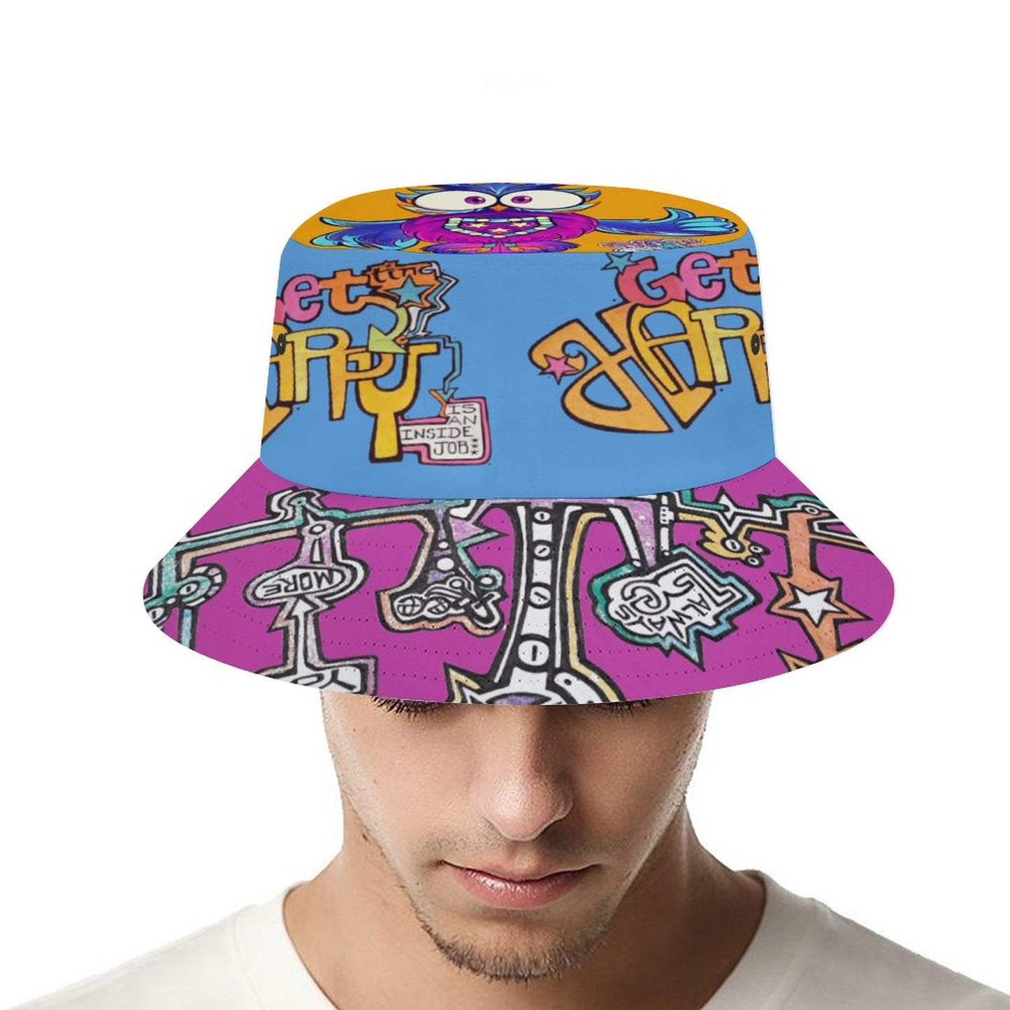 Fun in the sun is my happy place but true happiness is an inside job! Have some joyous fun in this hat huh!!!!