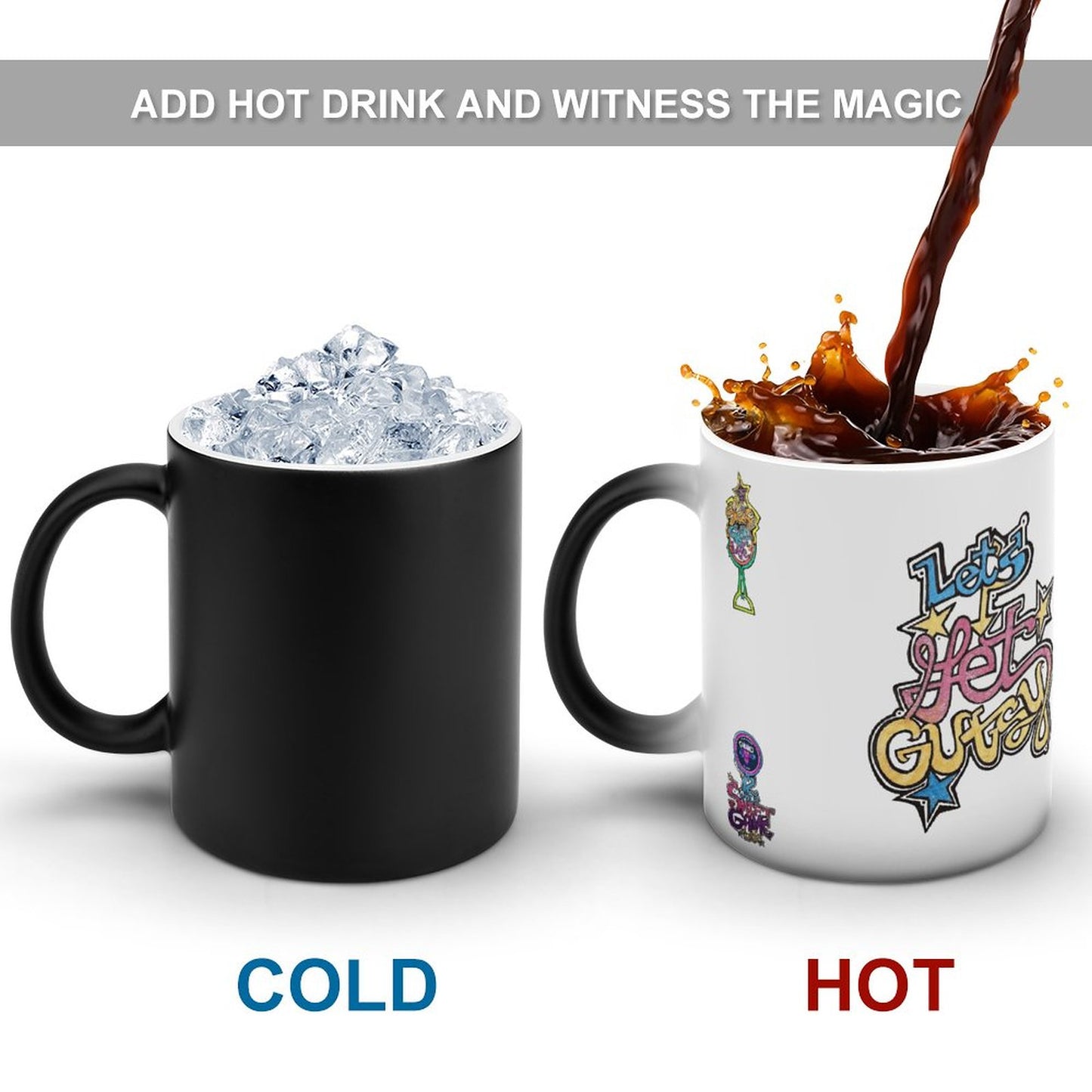 Let's Get Gutsy Color Changing Morning Mug