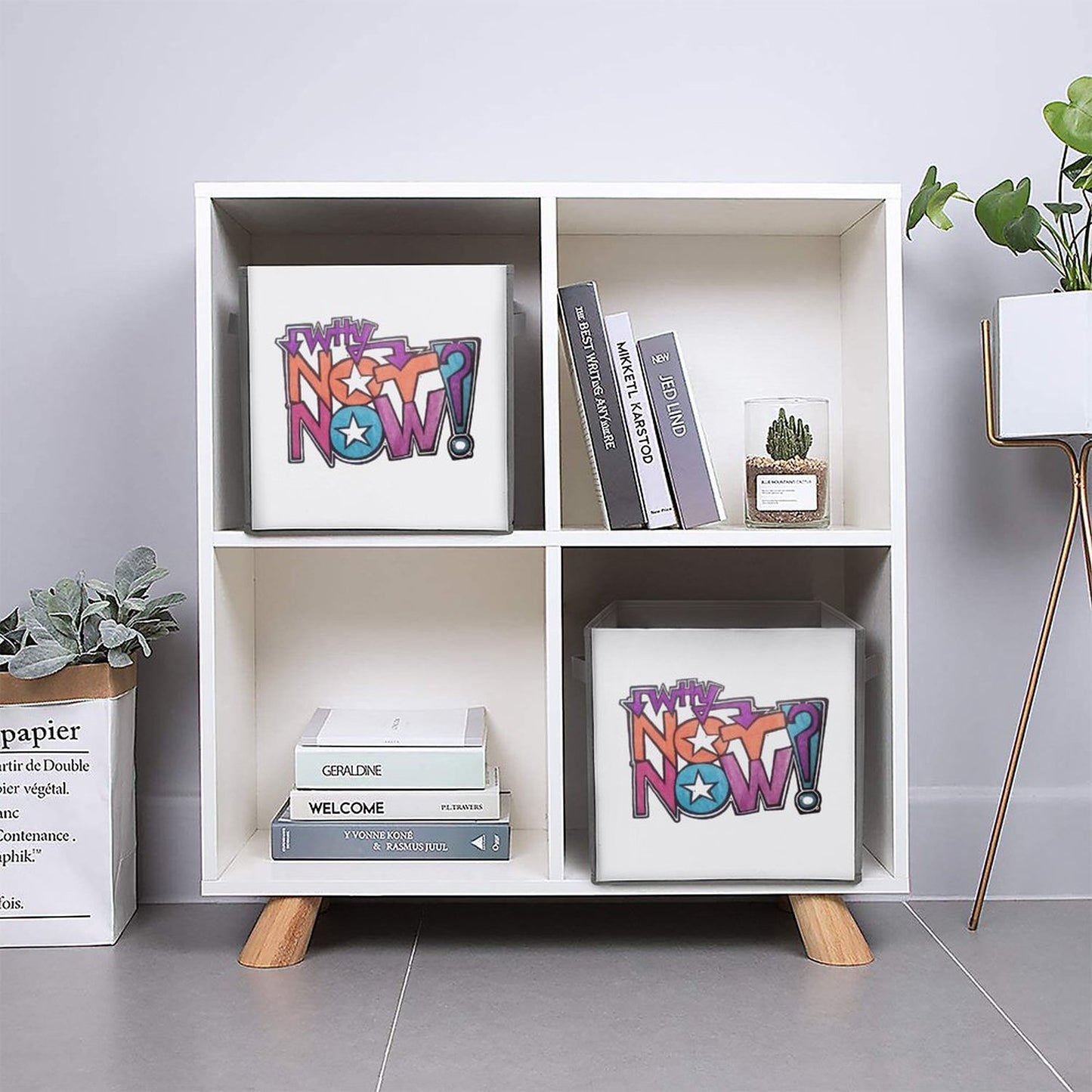Why Not Now? Folding Storage Bin