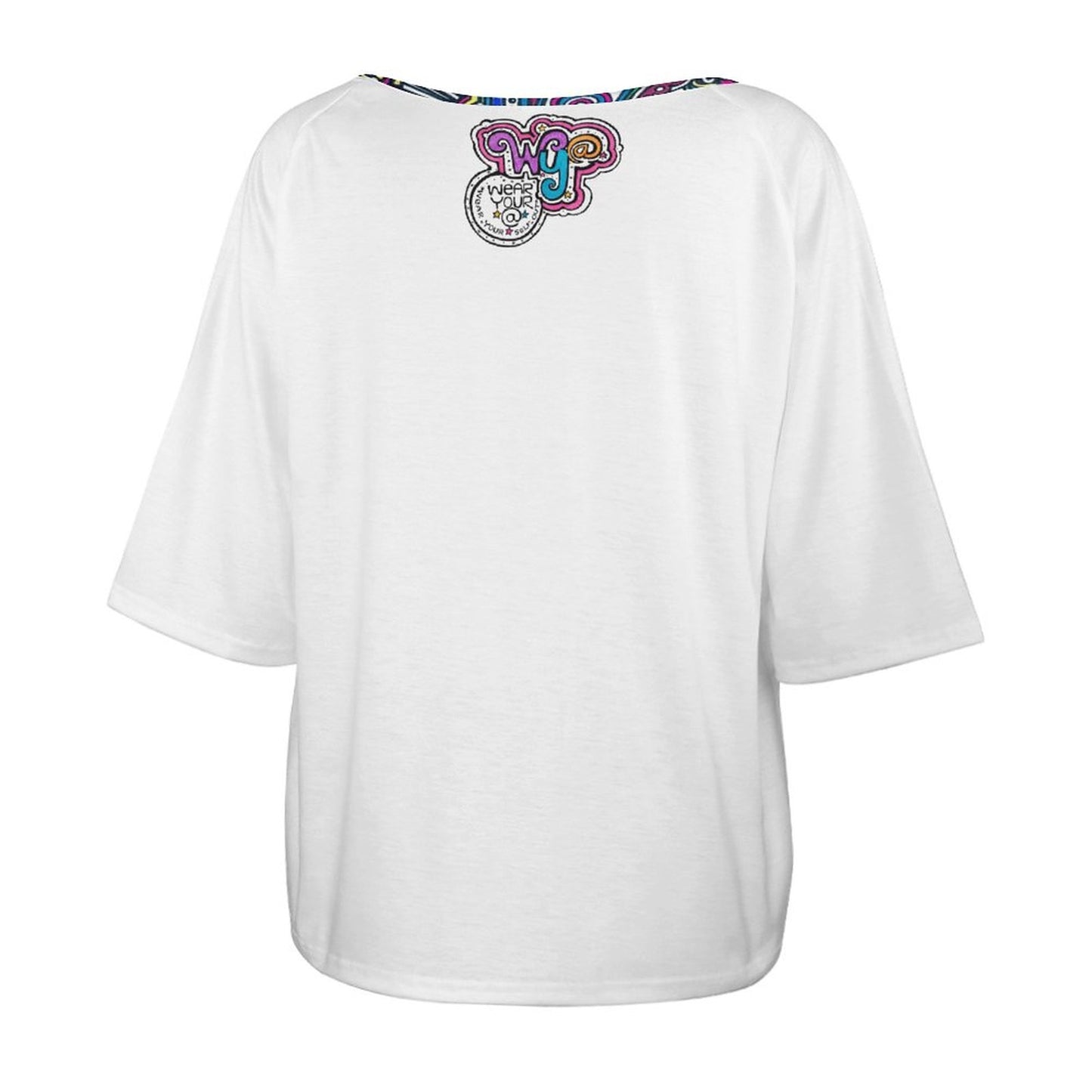 Soul Feeder Women’s Off the Shoulder Half-Sleeve T-shirt