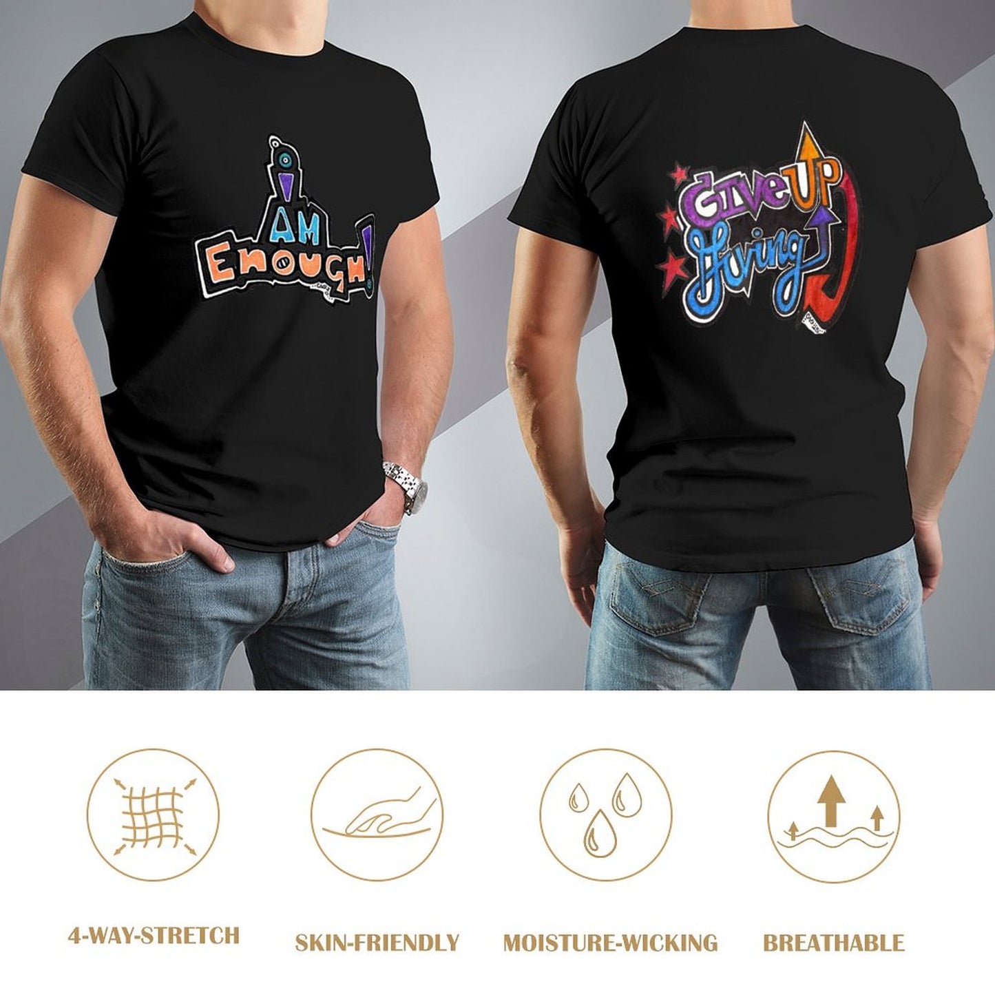 When you know you are enough, you give up giving up and run strait in the direction of your dreams! You are so much more than enough! Go Get it!