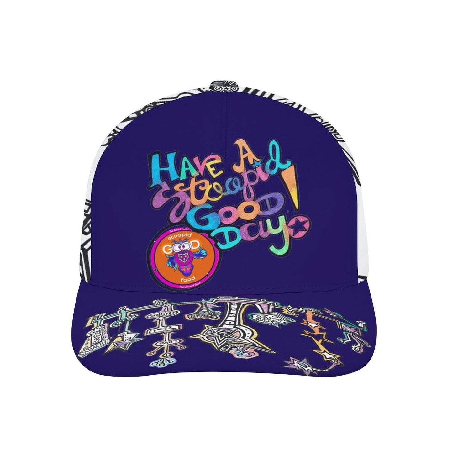 The colorful nature and abstractness of a Stoopid Good World are calling you to Have A Stoopid Good Day!