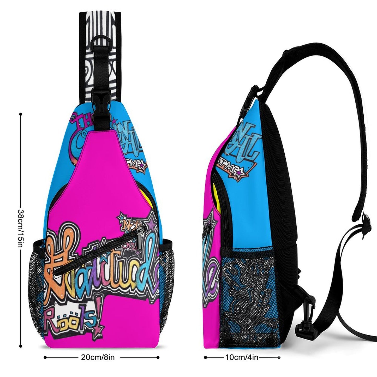 Gratitude "Rools" Tag Along Fun Bag