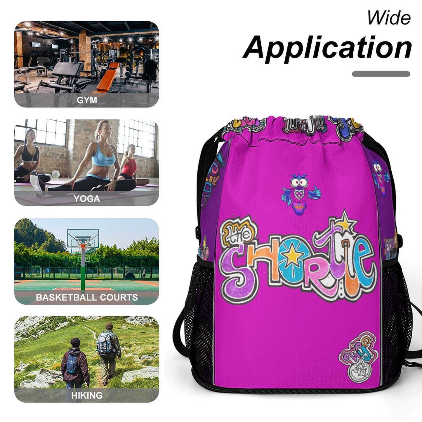 The Shortie & ROP Bag- keep all your parts safe, clean and ready to go into action! This Fun Bag has pockets for the handles and a roomy interior that will keep all your parts in one place!