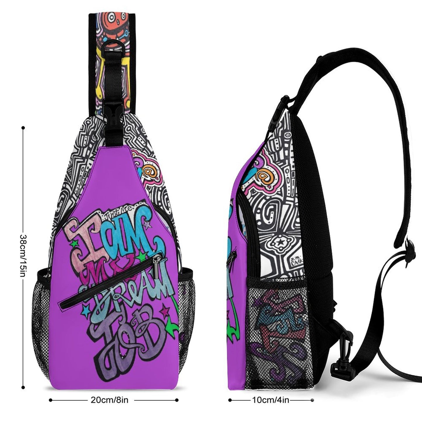 I Am MY Dream Job Sling Back Sack