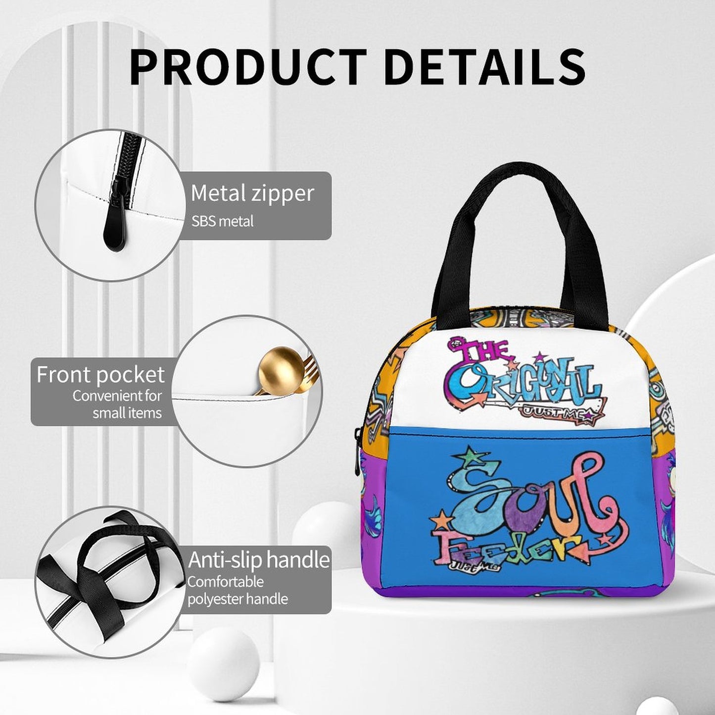 The Original Stoopid Good Food Meal Tote! Enjoy the soul feeding Stoopid Good Food any time any where!