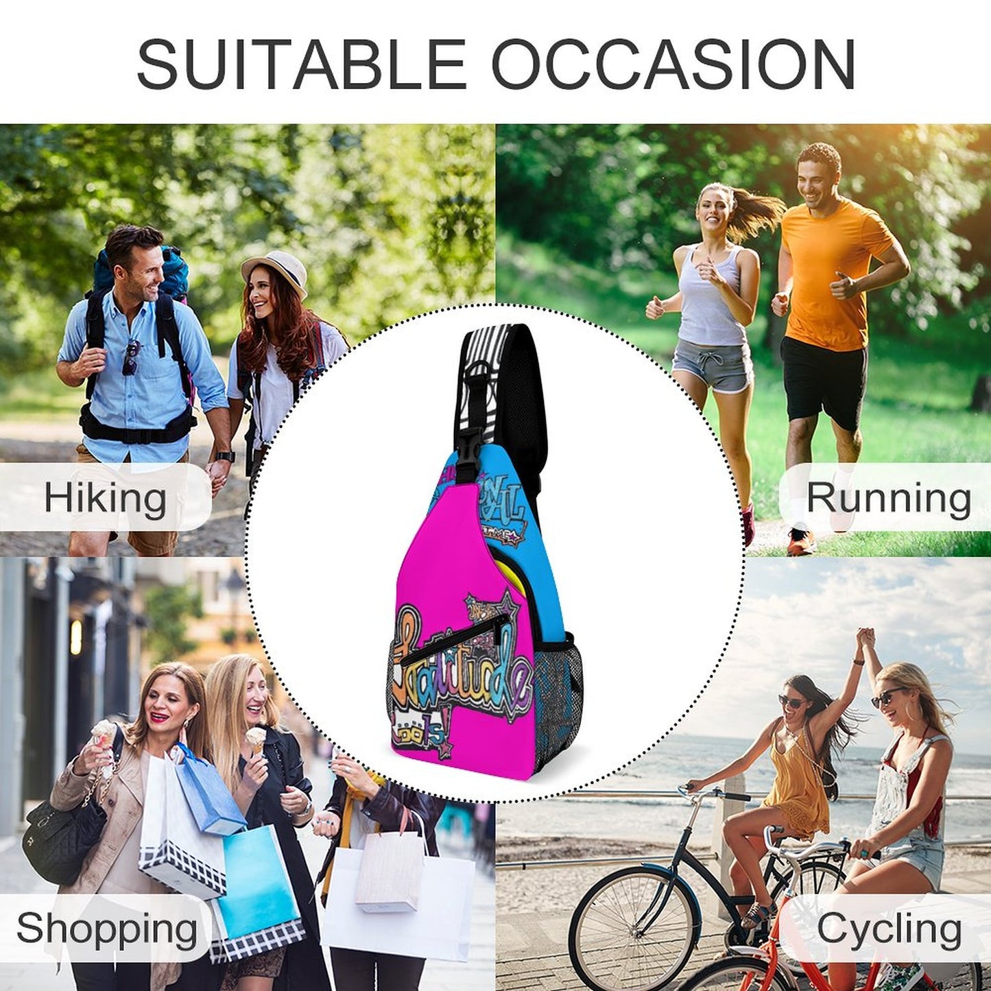 Gratitude "Rools" Tag Along Fun Bag