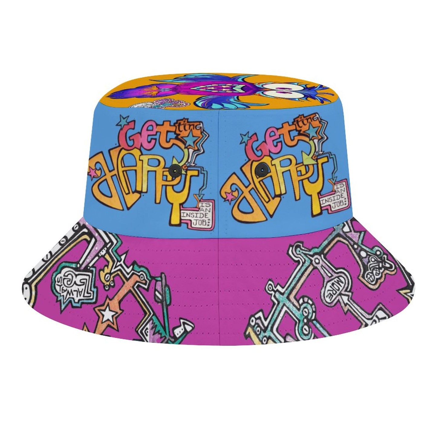 Fun in the sun is my happy place but true happiness is an inside job! Have some joyous fun in this hat huh!!!!