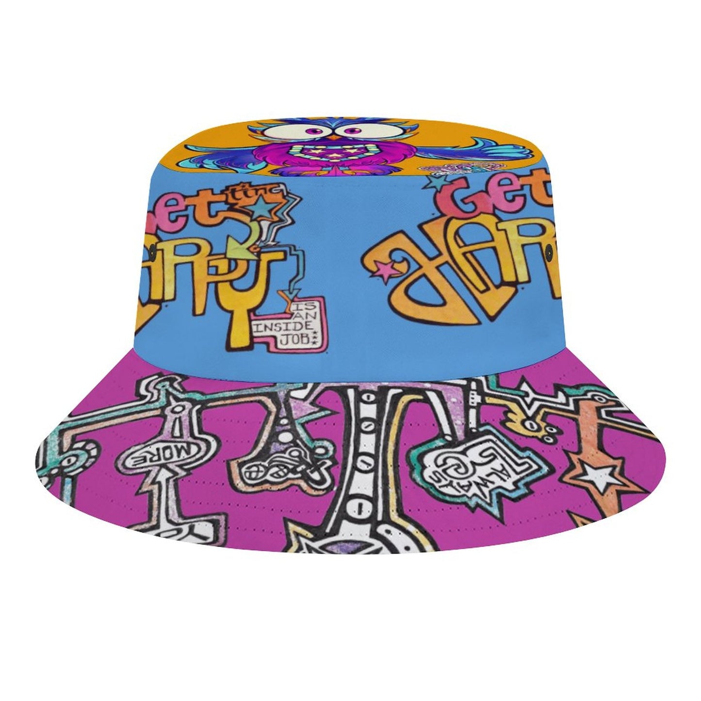 Fun in the sun is my happy place but true happiness is an inside job! Have some joyous fun in this hat huh!!!!