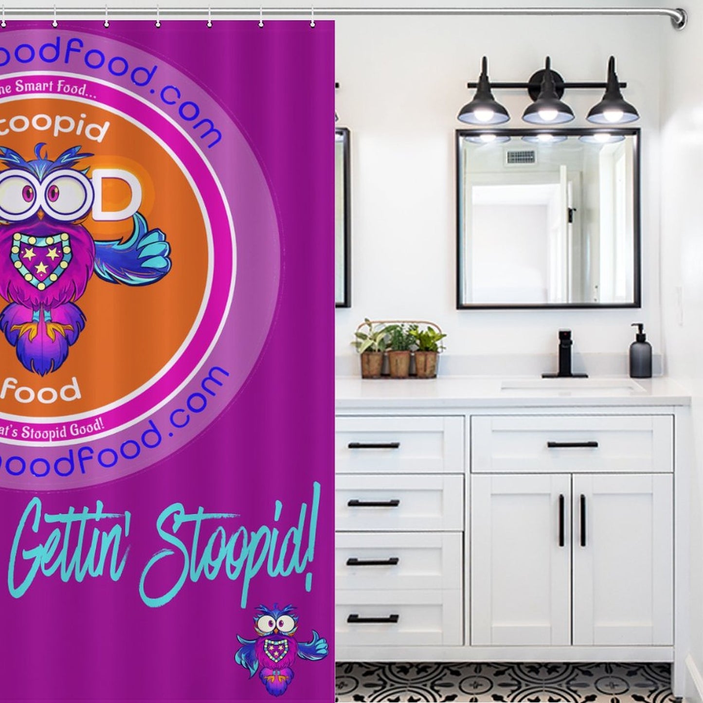 The Stoopid Good Food Banner!