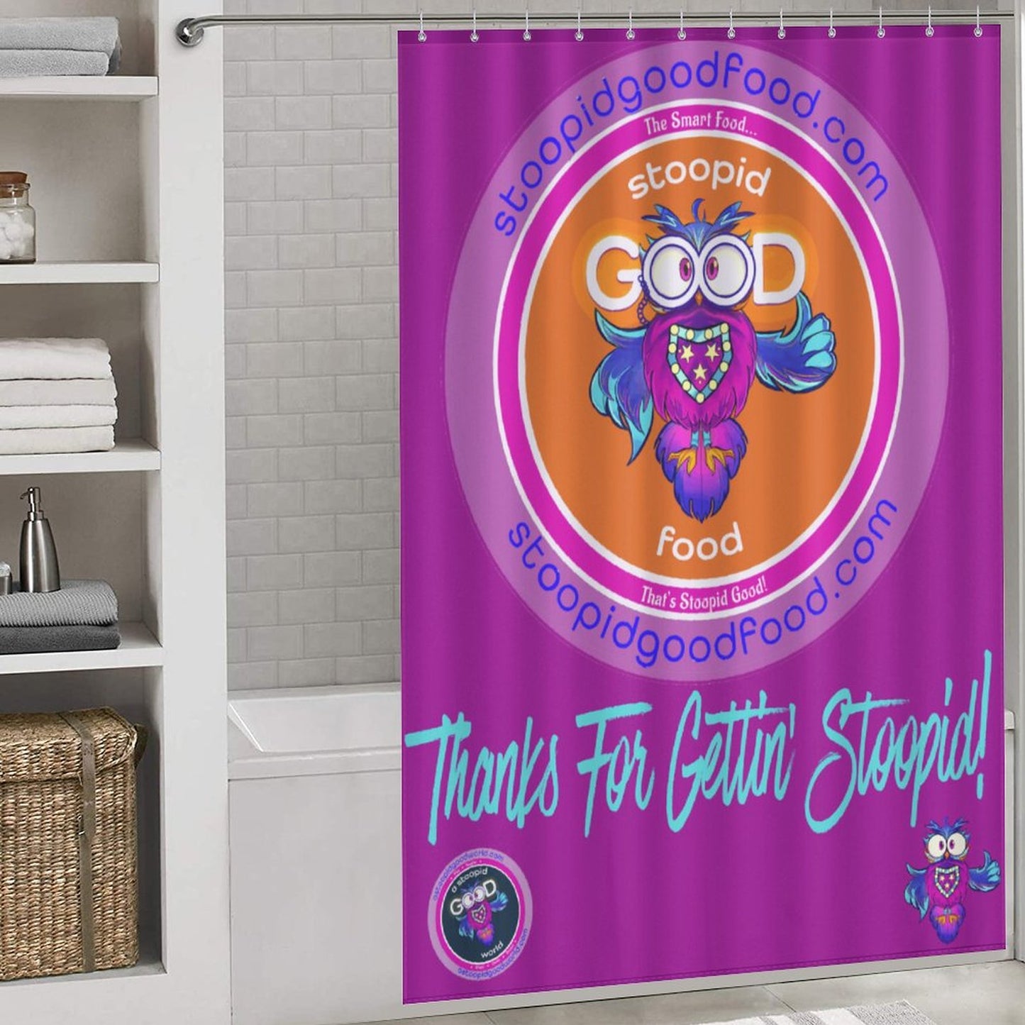 The Stoopid Good Food Banner!