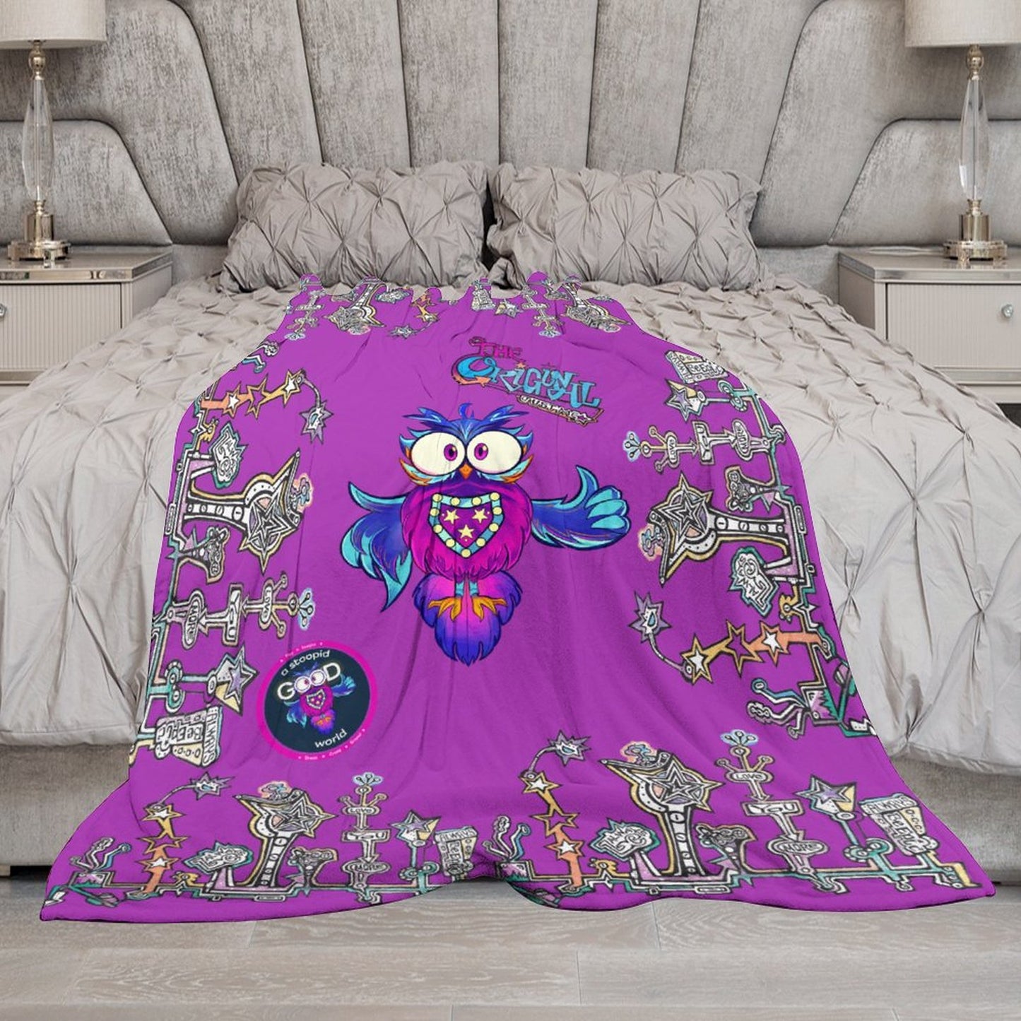 The limitless life blanket reminds you to love you more, always be epic and know that you can create a life of abundance on all levels when you follow the flow and trust your journey!