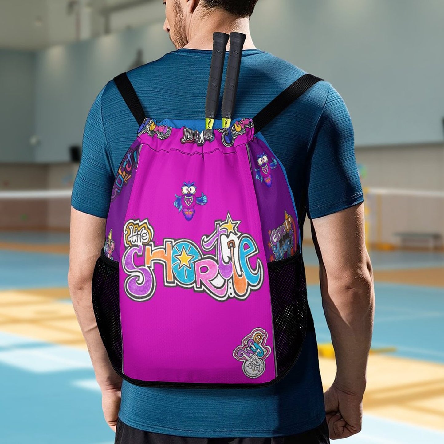 The Shortie & ROP Bag- keep all your parts safe, clean and ready to go into action! This Fun Bag has pockets for the handles and a roomy interior that will keep all your parts in one place!