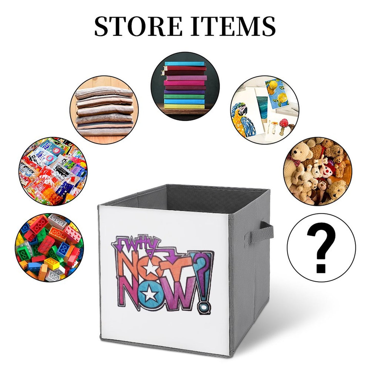 Why Not Now? Folding Storage Bin