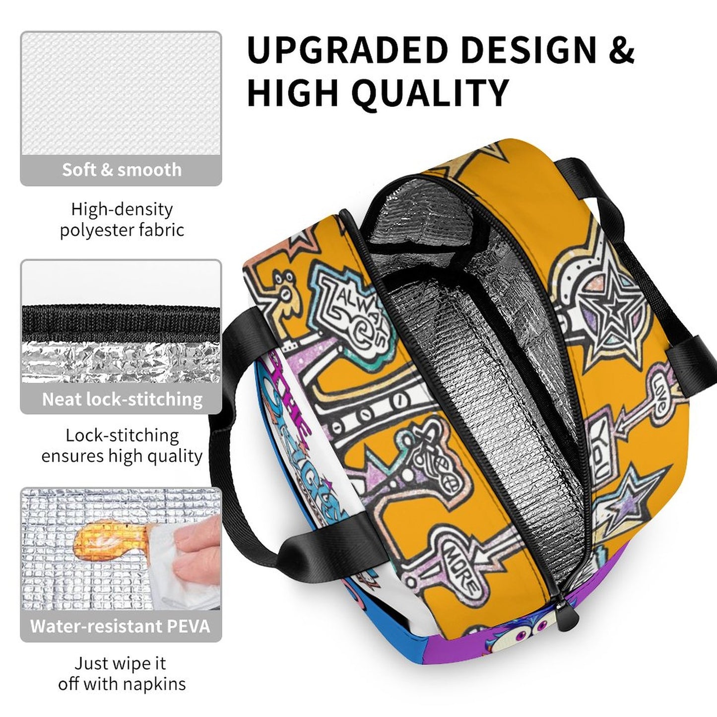 The Original Stoopid Good Food Meal Tote! Enjoy the soul feeding Stoopid Good Food any time any where!