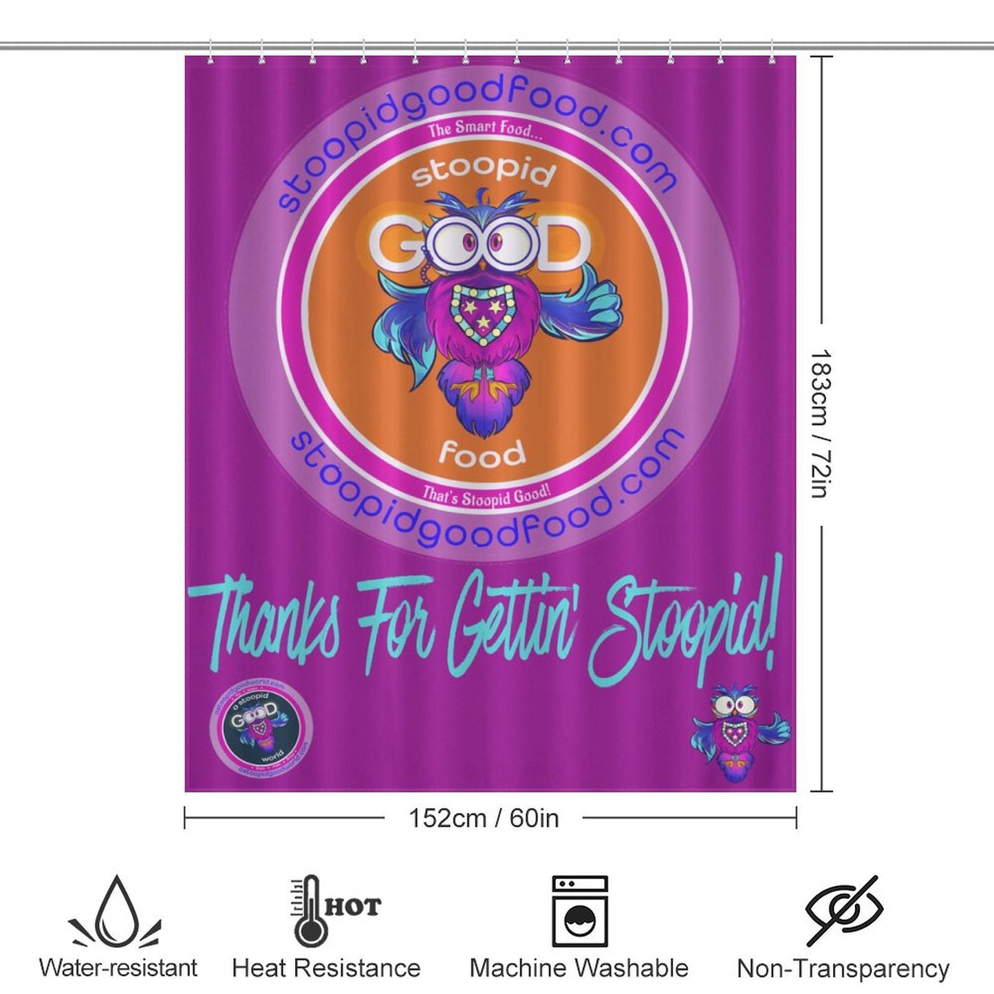 The Stoopid Good Food Banner!