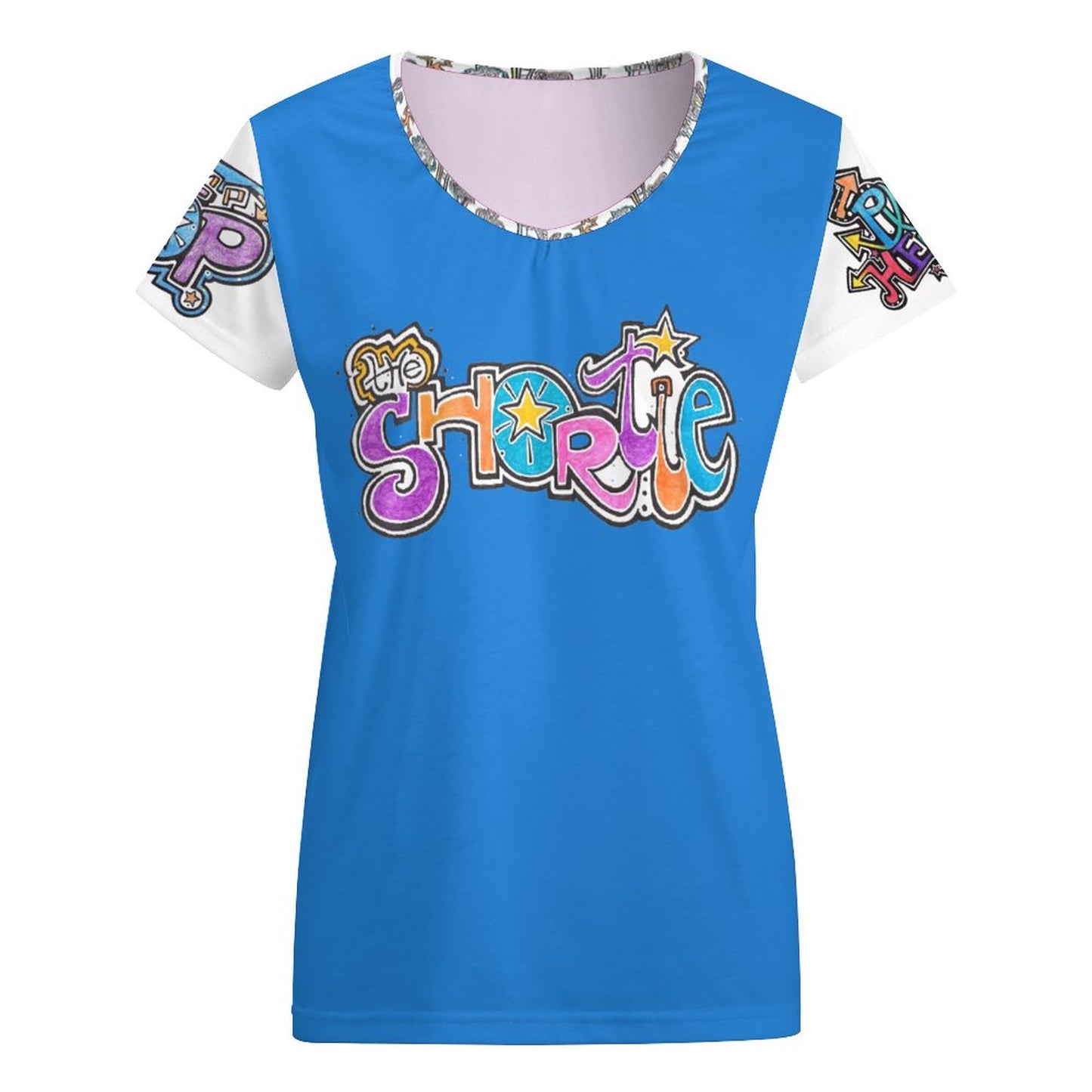 The Shortie Shirt- A light weight shirt to play and have fun while Shortie Training or just out walking biking or socializing! Click, Flip. Move & Switch your swag!