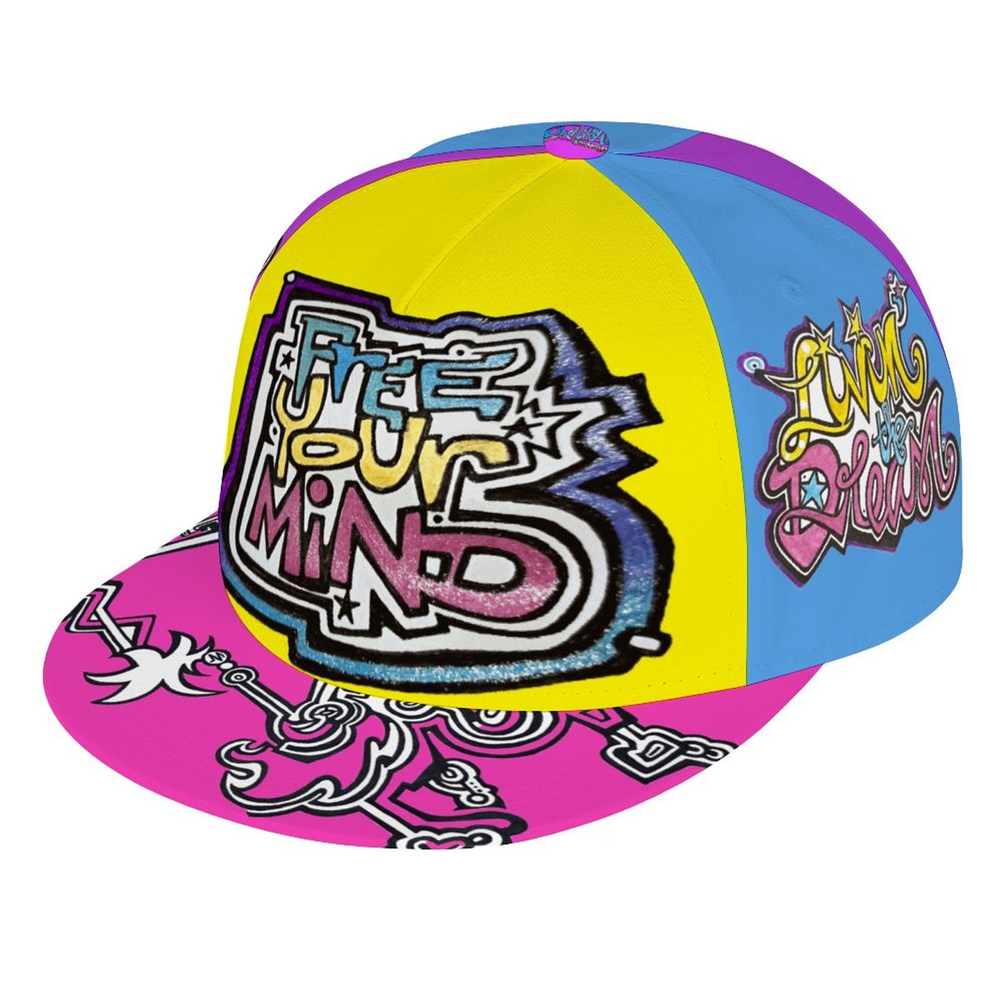 Free Your Mind and Day Dream to Raise the Vibe!
Unisex Snapback Cap