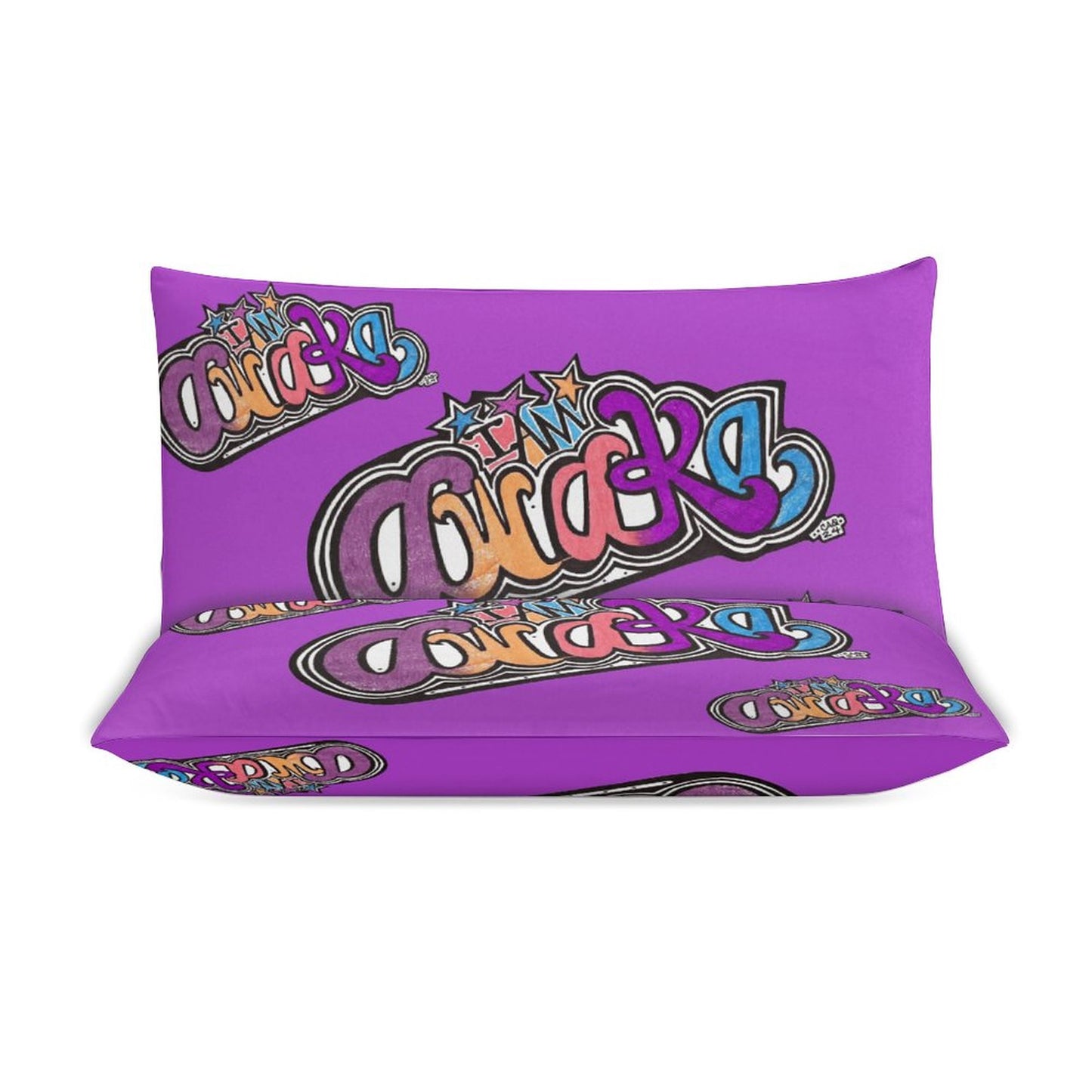 I Am Awake & Dreaming Affirmative Bedding Set