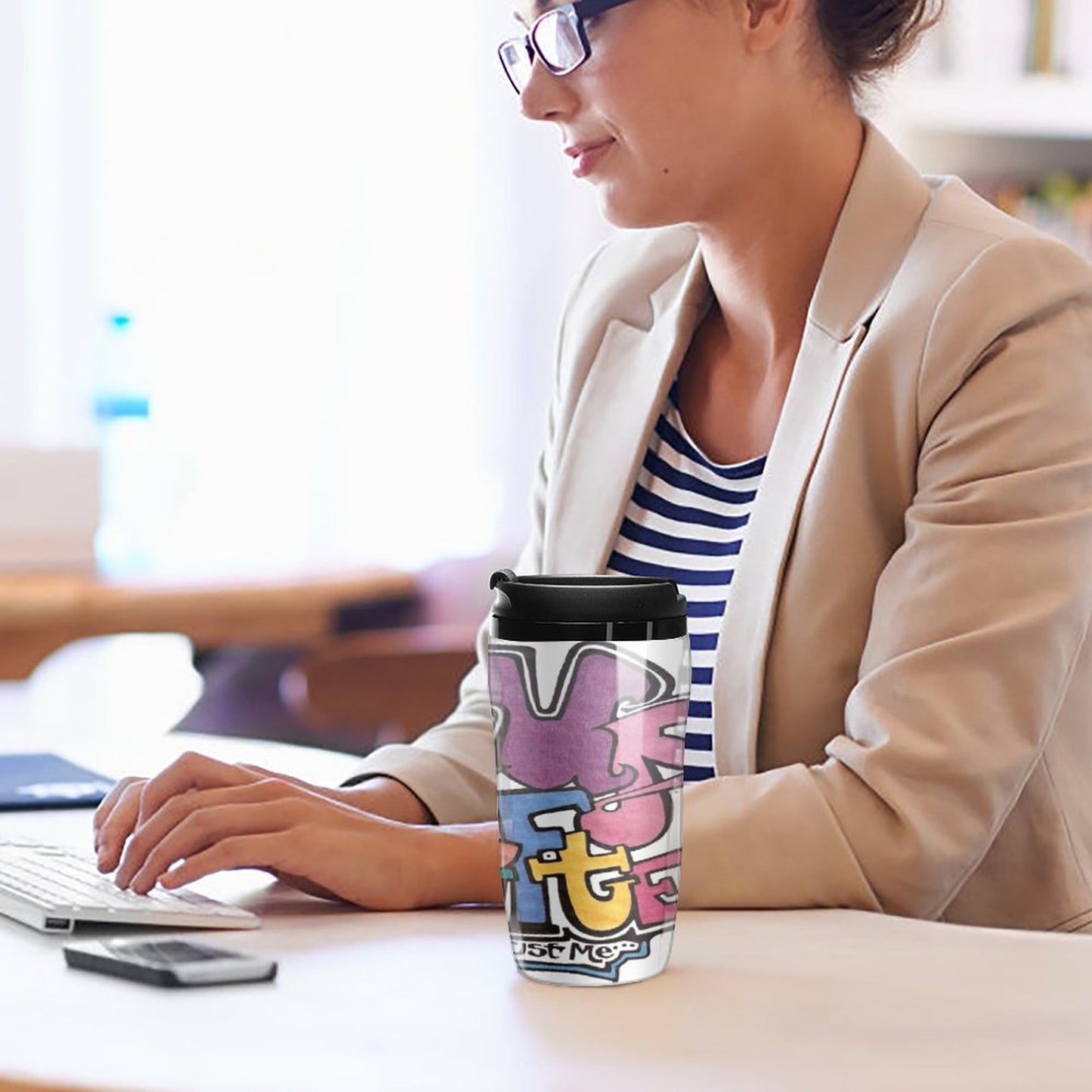 Uplifter- Be your own caffine, but in the event that you arent there, just add coffee for the instant uplifter you know you are capable of being!