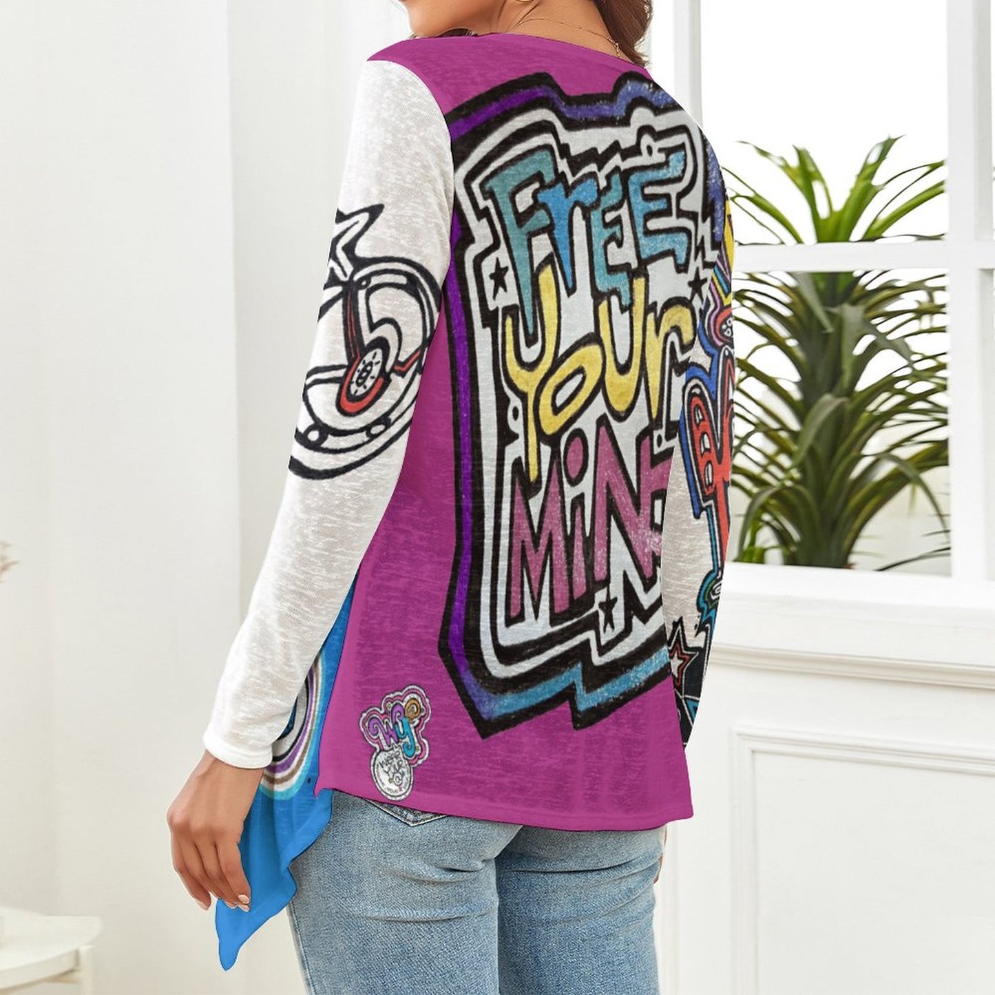 Life is what you make of it, this creative flow design reminds you to Let Go & Free Your Mind knowing you can create anything from the beauty of the  Abstract