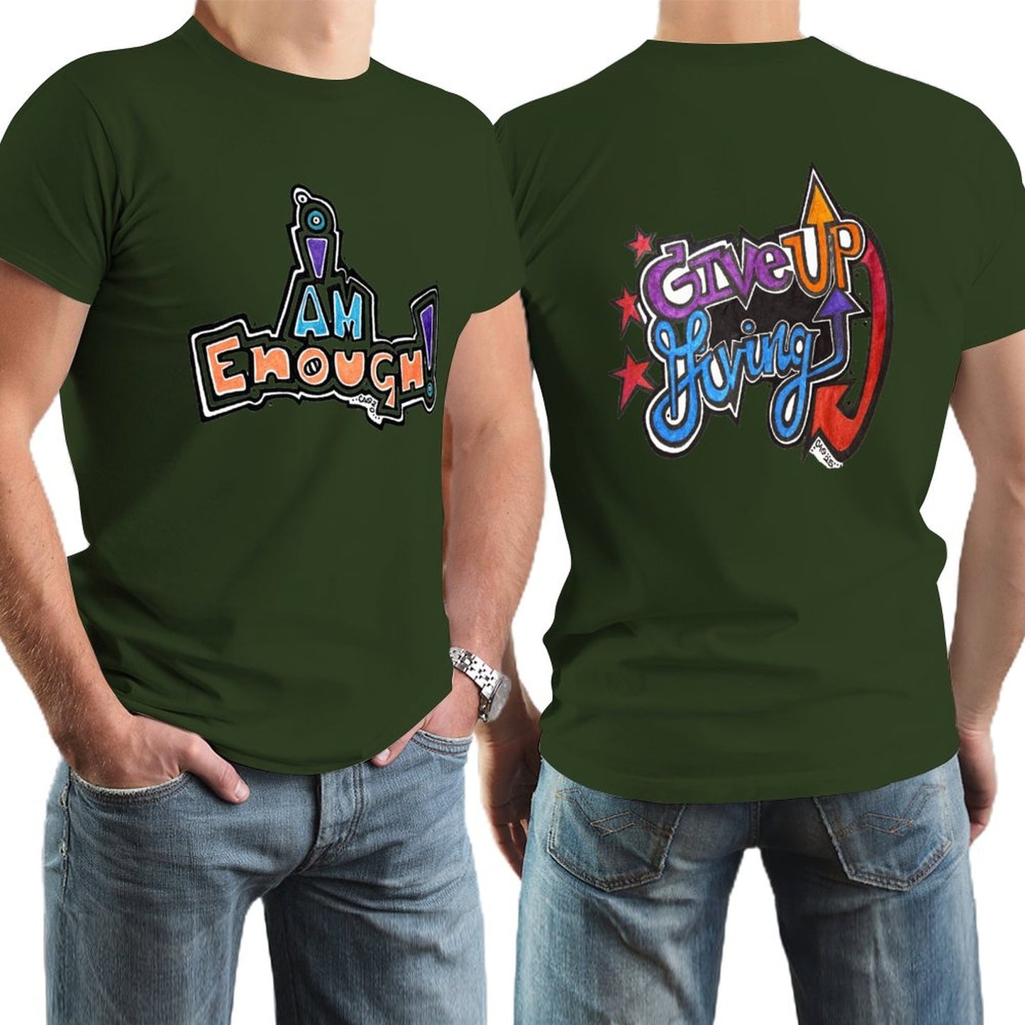 When you know you are enough, you give up giving up and run strait in the direction of your dreams! You are so much more than enough! Go Get it!