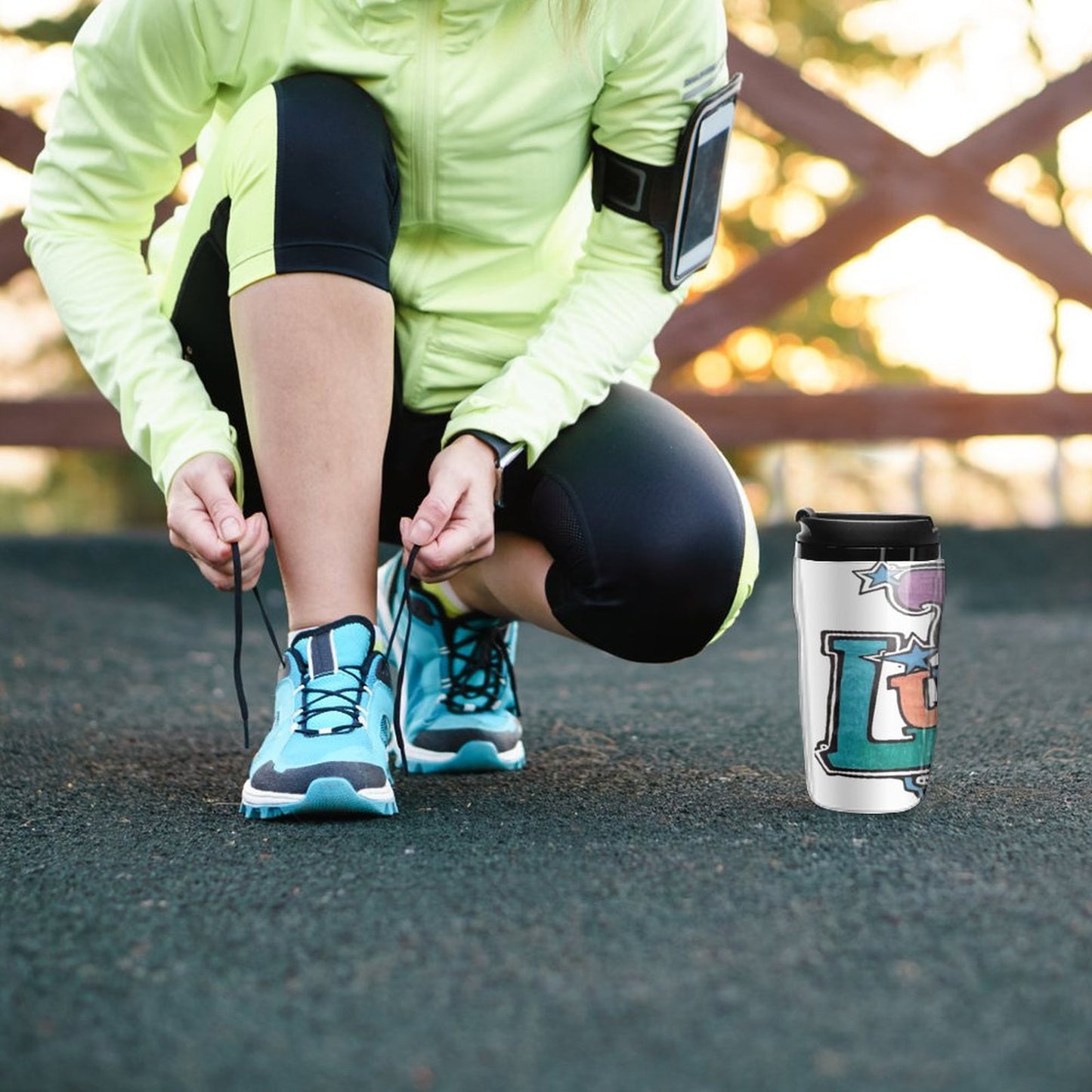 Uplifter- Be your own caffine, but in the event that you arent there, just add coffee for the instant uplifter you know you are capable of being!